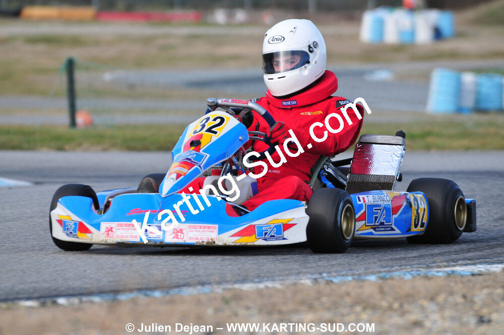 21/02/2010 : 1ère manche du Trophée Vincent Sanchez à Lavelanet (photos Julien Dejean) 2010 — karting