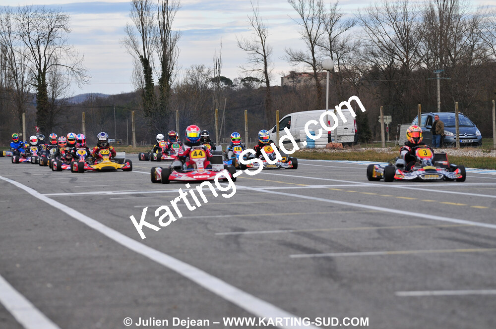 21/02/2010 : 1ère manche du Trophée Vincent Sanchez à Lavelanet (photos Julien Dejean) 2010 — karting