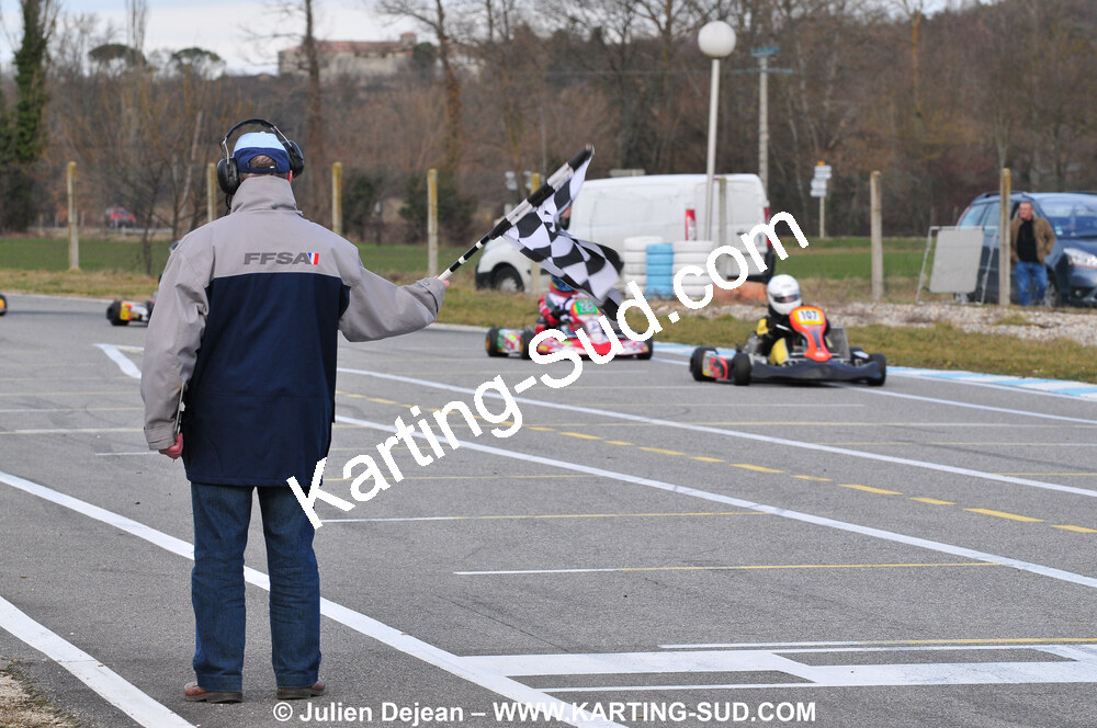 21/02/2010 : 1ère manche du Trophée Vincent Sanchez à Lavelanet (photos Julien Dejean) 2010 — karting