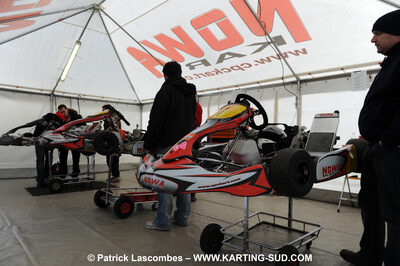 21/02/2010 : 1ère manche du Trophée Vincent Sanchez à Lavelanet (photos Patrick Lascombes) 2010 — karting
