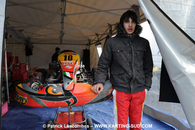 21/02/2010 : 1ère manche du Trophée Vincent Sanchez à Lavelanet (photos Patrick Lascombes) 2010 — karting