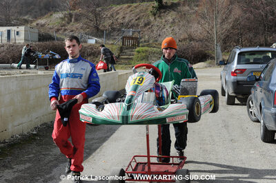 21/02/2010 : 1ère manche du Trophée Vincent Sanchez à Lavelanet (photos Patrick Lascombes) 2010 — karting