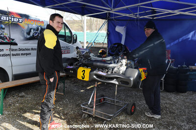 21/02/2010 : 1ère manche du Trophée Vincent Sanchez à Lavelanet (photos Patrick Lascombes) 2010 — karting