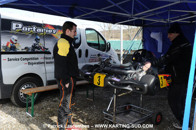 21/02/2010 : 1ère manche du Trophée Vincent Sanchez à Lavelanet (photos Patrick Lascombes) 2010 — karting