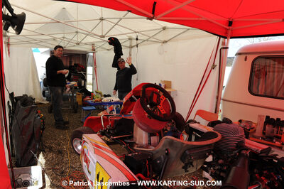21/02/2010 : 1ère manche du Trophée Vincent Sanchez à Lavelanet (photos Patrick Lascombes) 2010 — karting