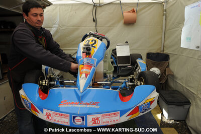 21/02/2010 : 1ère manche du Trophée Vincent Sanchez à Lavelanet (photos Patrick Lascombes) 2010 — karting