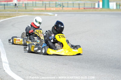 21/02/2010 : 1ère manche du Trophée Vincent Sanchez à Lavelanet (photos Patrick Lascombes) 2010 — karting