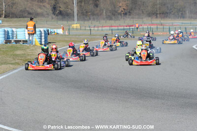 21/02/2010 : 1ère manche du Trophée Vincent Sanchez à Lavelanet (photos Patrick Lascombes) 2010 — karting