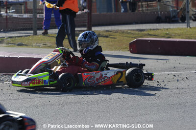 21/02/2010 : 1ère manche du Trophée Vincent Sanchez à Lavelanet (photos Patrick Lascombes) 2010 — karting