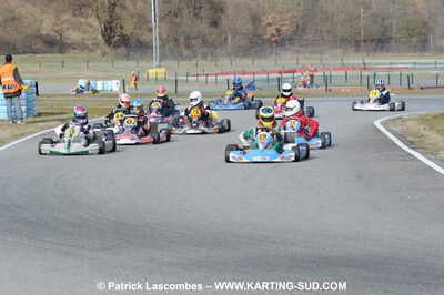 21/02/2010 : 1ère manche du Trophée Vincent Sanchez à Lavelanet (photos Patrick Lascombes) 2010 — karting