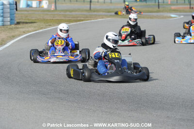 21/02/2010 : 1ère manche du Trophée Vincent Sanchez à Lavelanet (photos Patrick Lascombes) 2010 — karting