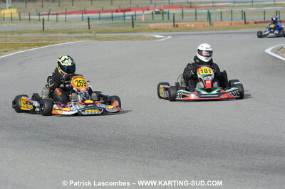 21/02/2010 : 1ère manche du Trophée Vincent Sanchez à Lavelanet (photos Patrick Lascombes) 2010 — karting