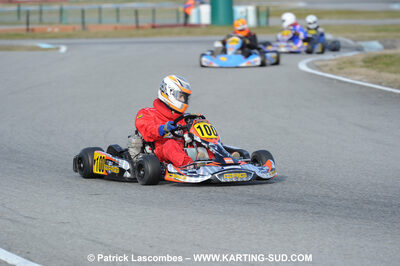 21/02/2010 : 1ère manche du Trophée Vincent Sanchez à Lavelanet (photos Patrick Lascombes) 2010 — karting