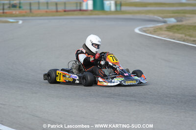 21/02/2010 : 1ère manche du Trophée Vincent Sanchez à Lavelanet (photos Patrick Lascombes) 2010 — karting