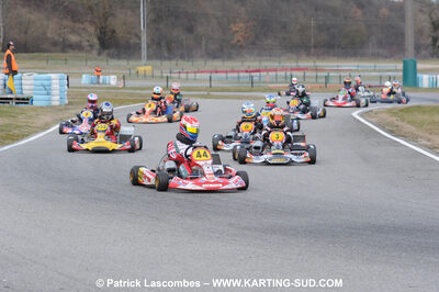 21/02/2010 : 1ère manche du Trophée Vincent Sanchez à Lavelanet (photos Patrick Lascombes) 2010 — karting