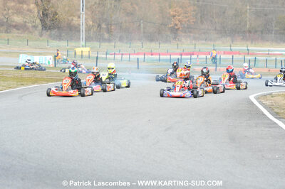21/02/2010 : 1ère manche du Trophée Vincent Sanchez à Lavelanet (photos Patrick Lascombes) 2010 — karting