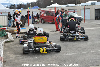 21/02/2010 : 1ère manche du Trophée Vincent Sanchez à Lavelanet (photos Patrick Lascombes) 2010 — karting