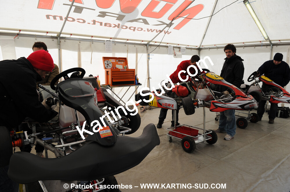 21/02/2010 : 1ère manche du Trophée Vincent Sanchez à Lavelanet (photos Patrick Lascombes) 2010 — karting