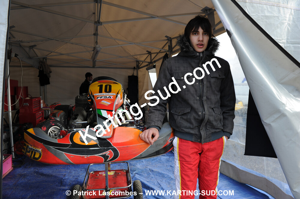 21/02/2010 : 1ère manche du Trophée Vincent Sanchez à Lavelanet (photos Patrick Lascombes) 2010 — karting
