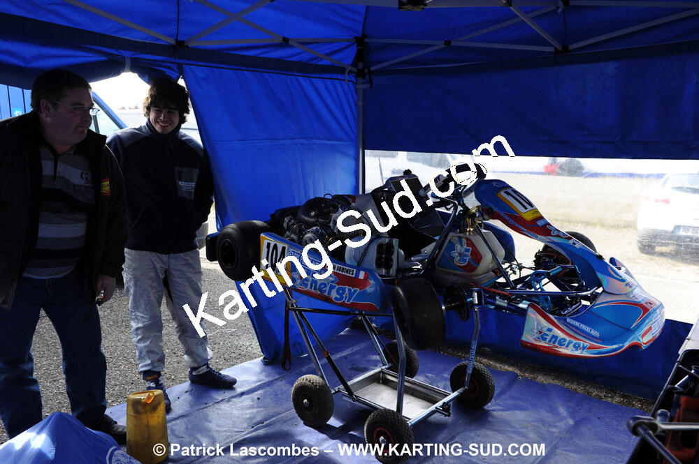 21/02/2010 : 1ère manche du Trophée Vincent Sanchez à Lavelanet (photos Patrick Lascombes) 2010 — karting