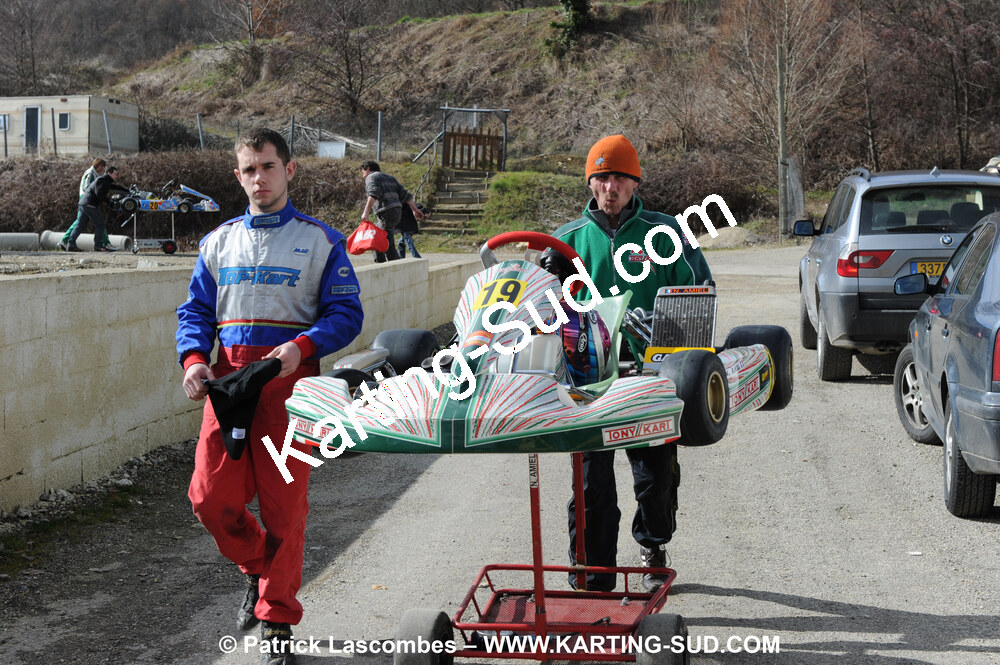 21/02/2010 : 1ère manche du Trophée Vincent Sanchez à Lavelanet (photos Patrick Lascombes) 2010 — karting