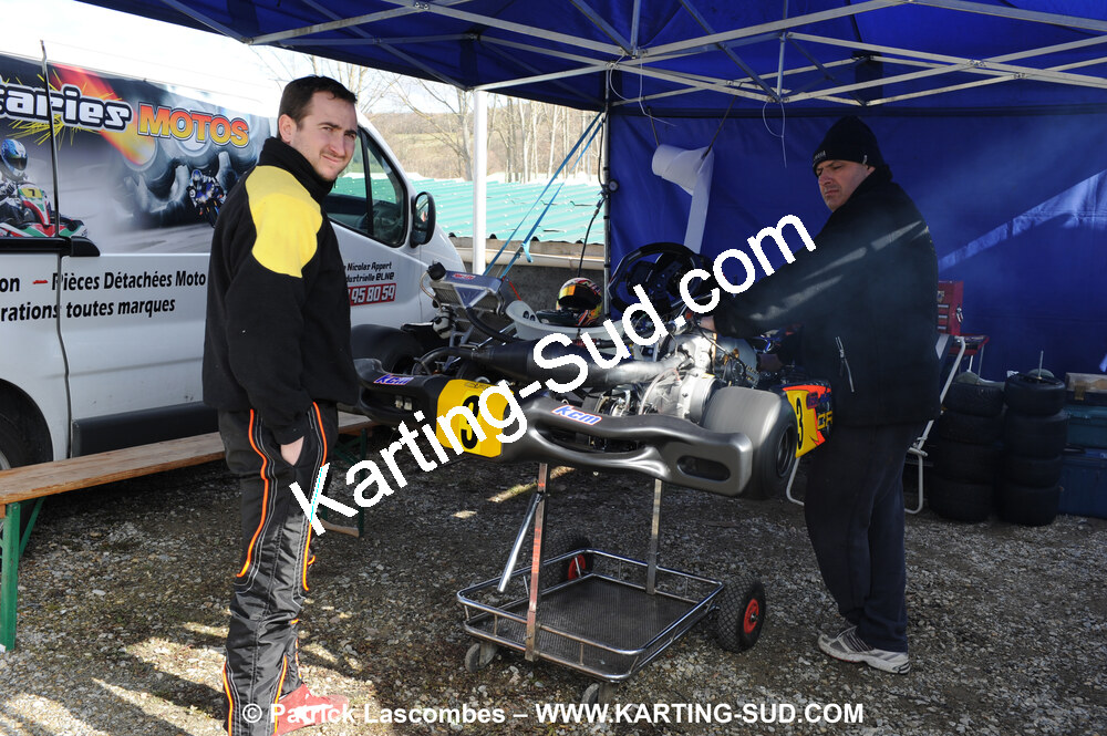 21/02/2010 : 1ère manche du Trophée Vincent Sanchez à Lavelanet (photos Patrick Lascombes) 2010 — karting