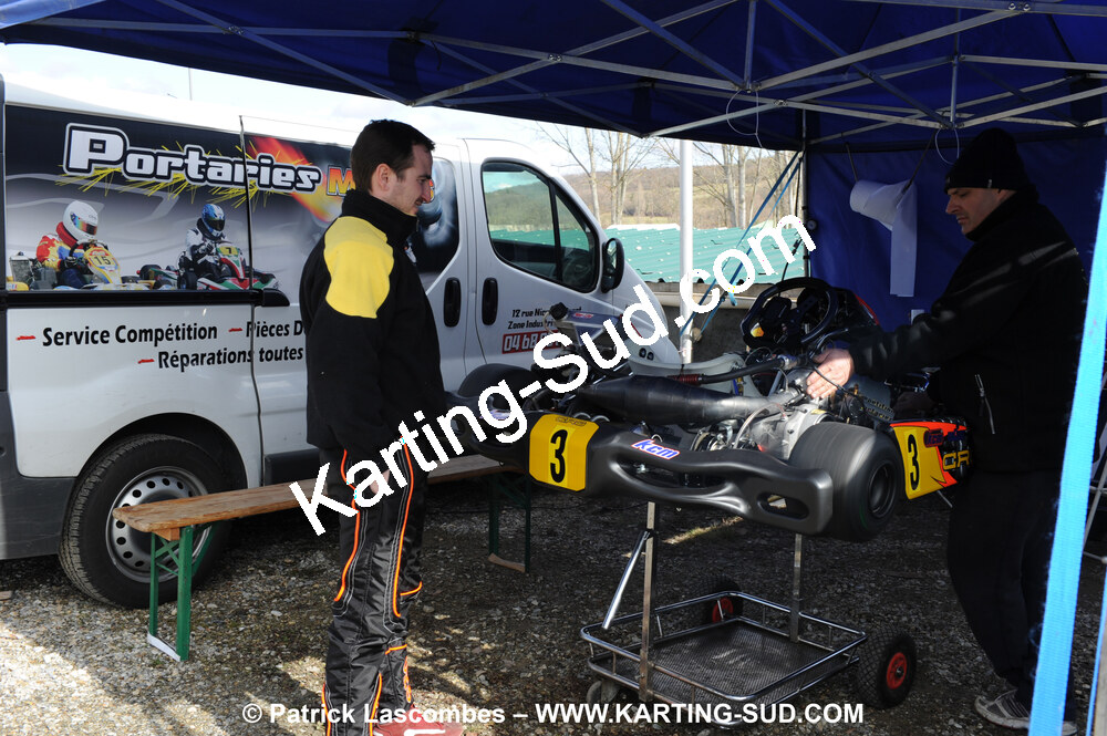 21/02/2010 : 1ère manche du Trophée Vincent Sanchez à Lavelanet (photos Patrick Lascombes) 2010 — karting