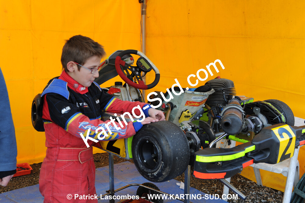 21/02/2010 : 1ère manche du Trophée Vincent Sanchez à Lavelanet (photos Patrick Lascombes) 2010 — karting