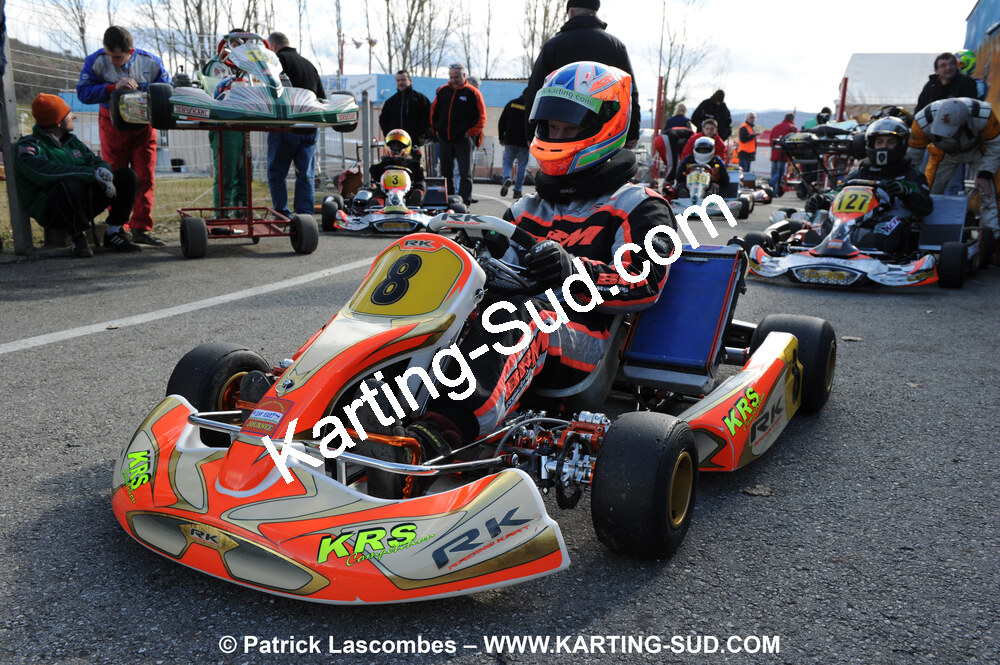 21/02/2010 : 1ère manche du Trophée Vincent Sanchez à Lavelanet (photos Patrick Lascombes) 2010 — karting