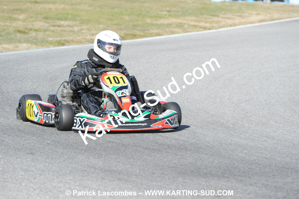21/02/2010 : 1ère manche du Trophée Vincent Sanchez à Lavelanet (photos Patrick Lascombes) 2010 — karting