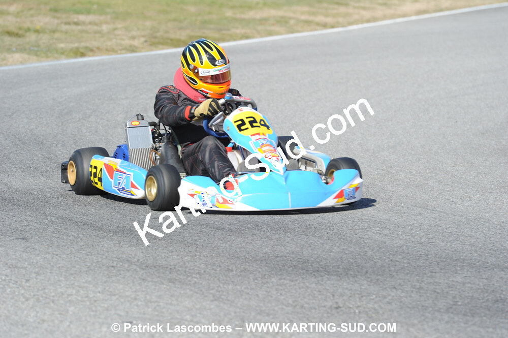 21/02/2010 : 1ère manche du Trophée Vincent Sanchez à Lavelanet (photos Patrick Lascombes) 2010 — karting