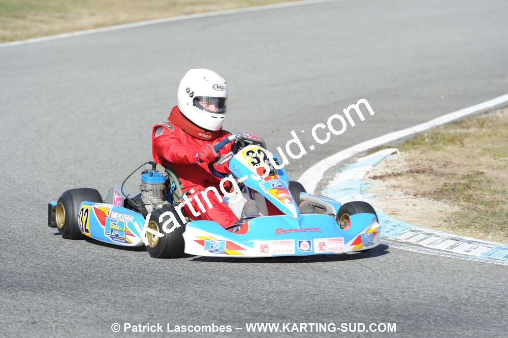 21/02/2010 : 1ère manche du Trophée Vincent Sanchez à Lavelanet (photos Patrick Lascombes) 2010 — karting