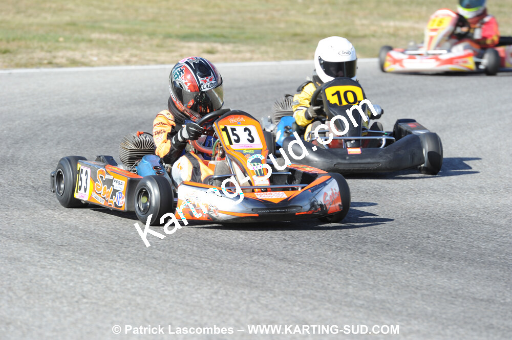 21/02/2010 : 1ère manche du Trophée Vincent Sanchez à Lavelanet (photos Patrick Lascombes) 2010 — karting