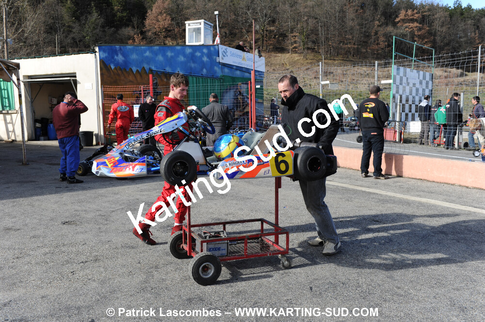 21/02/2010 : 1ère manche du Trophée Vincent Sanchez à Lavelanet (photos Patrick Lascombes) 2010 — karting