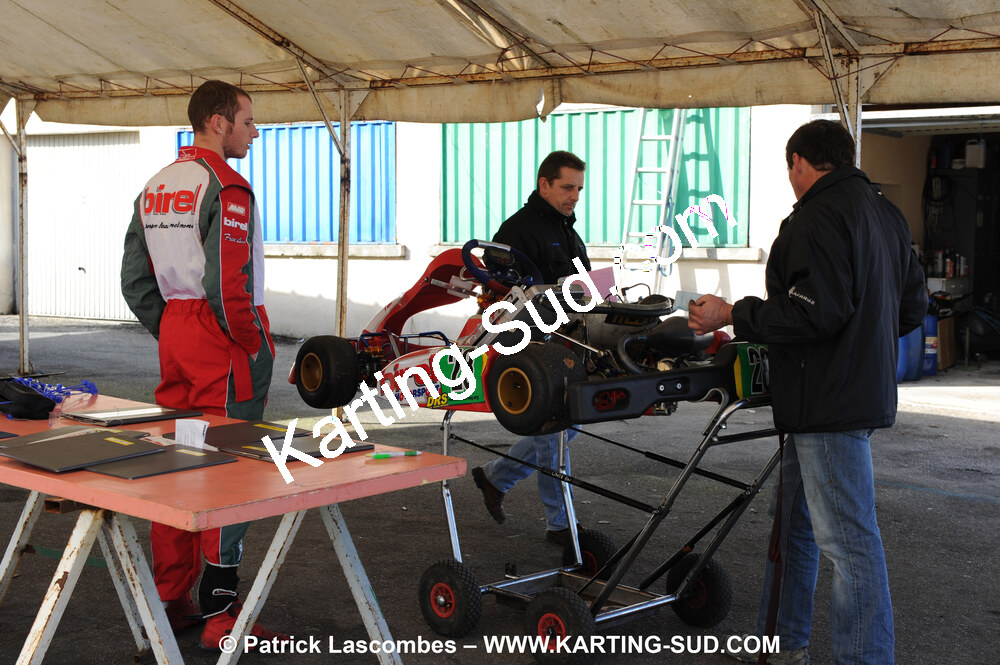 21/02/2010 : 1ère manche du Trophée Vincent Sanchez à Lavelanet (photos Patrick Lascombes) 2010 — karting