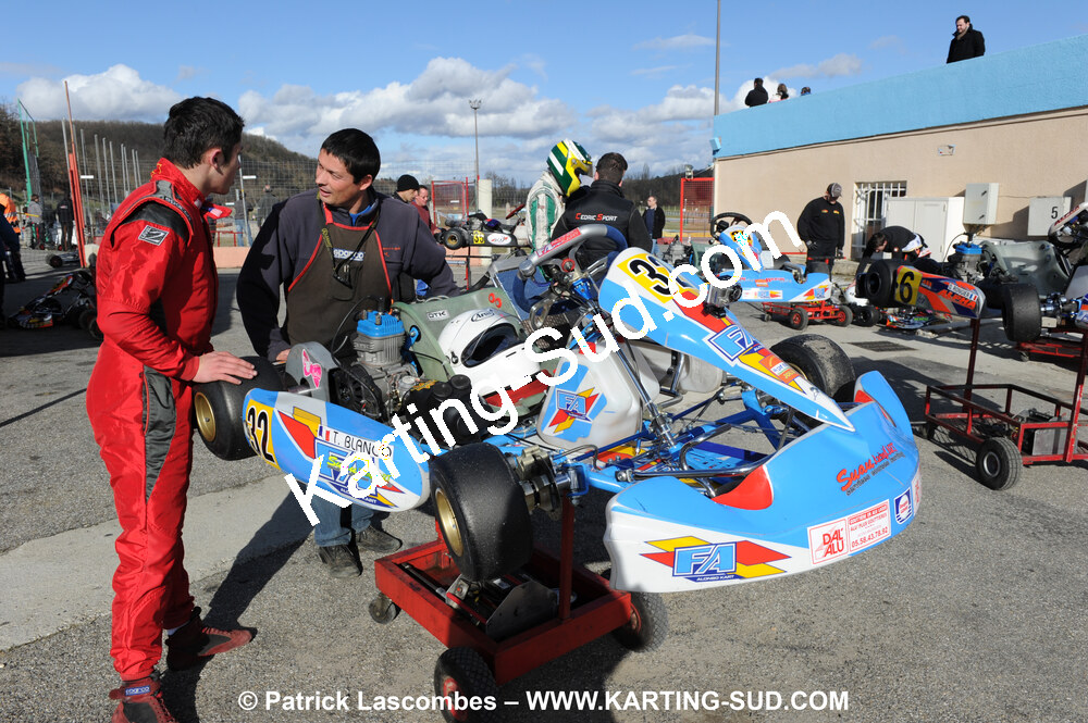 21/02/2010 : 1ère manche du Trophée Vincent Sanchez à Lavelanet (photos Patrick Lascombes) 2010 — karting