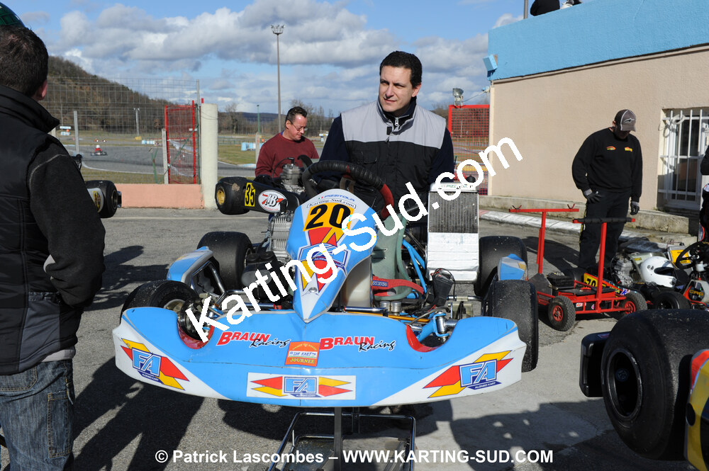 21/02/2010 : 1ère manche du Trophée Vincent Sanchez à Lavelanet (photos Patrick Lascombes) 2010 — karting