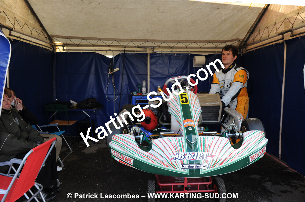 21/02/2010 : 1ère manche du Trophée Vincent Sanchez à Lavelanet (photos Patrick Lascombes) 2010 — karting