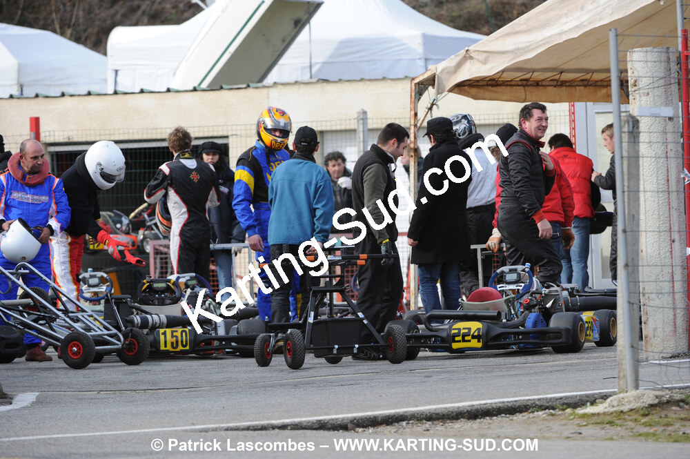 21/02/2010 : 1ère manche du Trophée Vincent Sanchez à Lavelanet (photos Patrick Lascombes) 2010 — karting