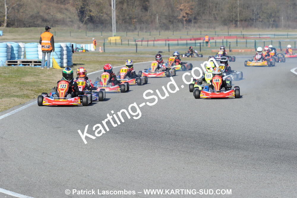 21/02/2010 : 1ère manche du Trophée Vincent Sanchez à Lavelanet (photos Patrick Lascombes) 2010 — karting