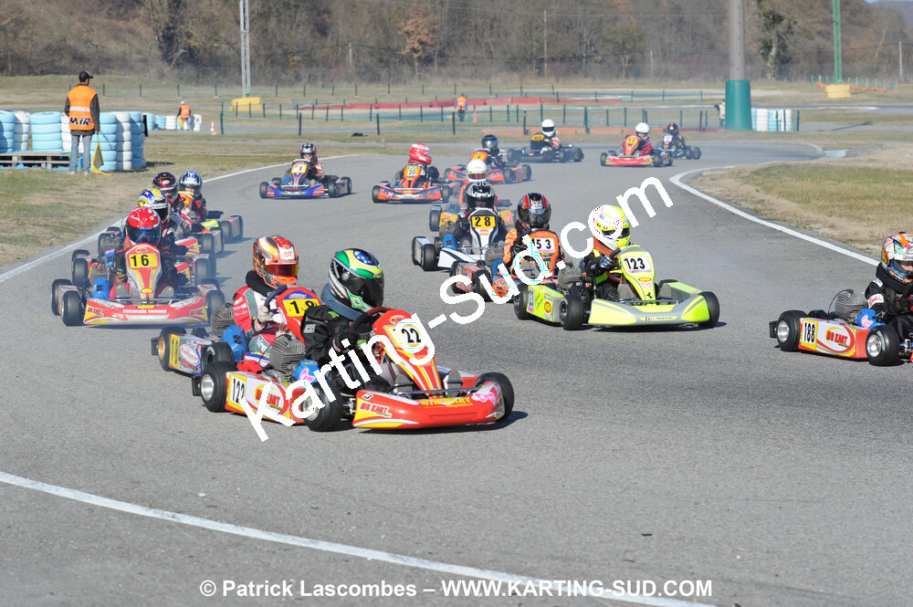 21/02/2010 : 1ère manche du Trophée Vincent Sanchez à Lavelanet (photos Patrick Lascombes) 2010 — karting