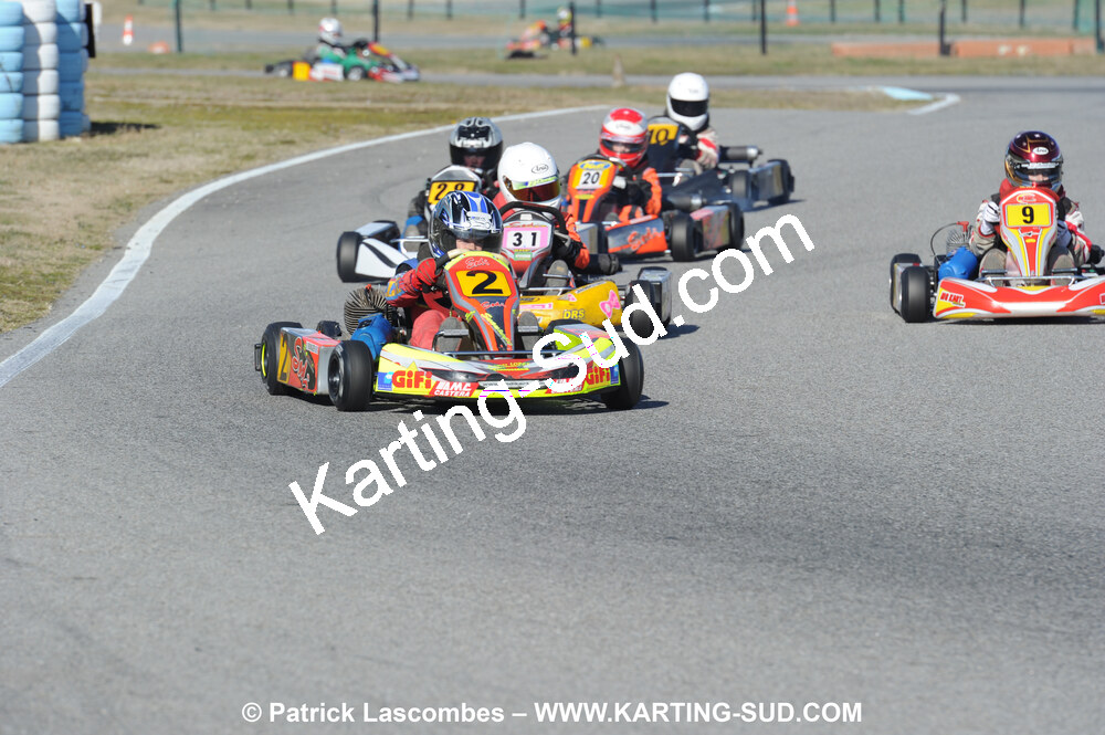 21/02/2010 : 1ère manche du Trophée Vincent Sanchez à Lavelanet (photos Patrick Lascombes) 2010 — karting