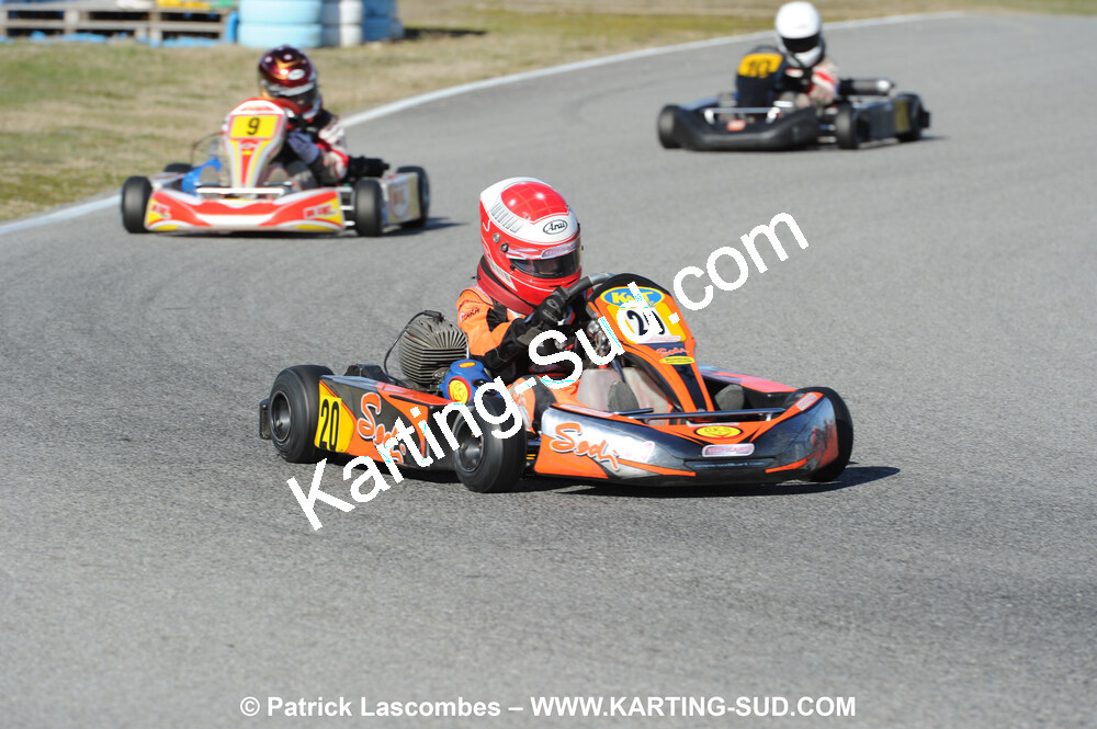 21/02/2010 : 1ère manche du Trophée Vincent Sanchez à Lavelanet (photos Patrick Lascombes) 2010 — karting