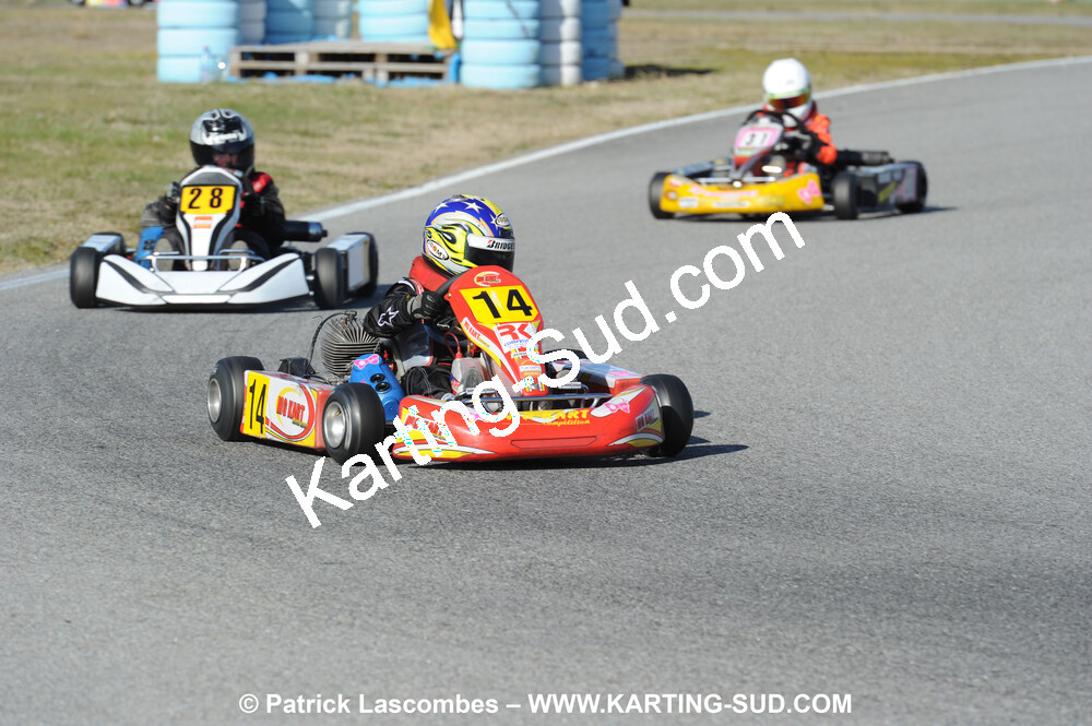 21/02/2010 : 1ère manche du Trophée Vincent Sanchez à Lavelanet (photos Patrick Lascombes) 2010 — karting