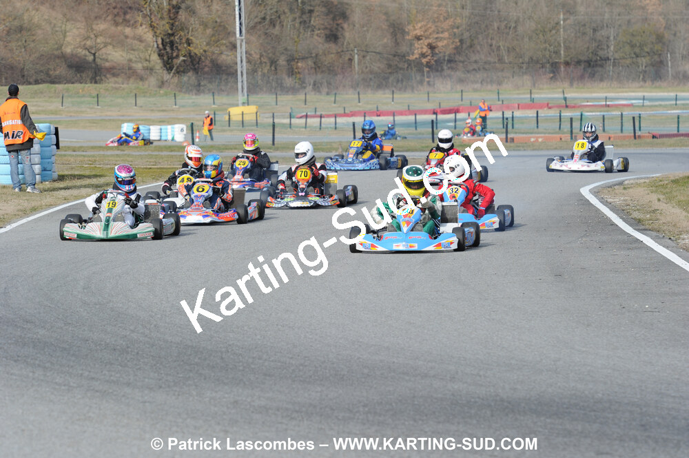 21/02/2010 : 1ère manche du Trophée Vincent Sanchez à Lavelanet (photos Patrick Lascombes) 2010 — karting