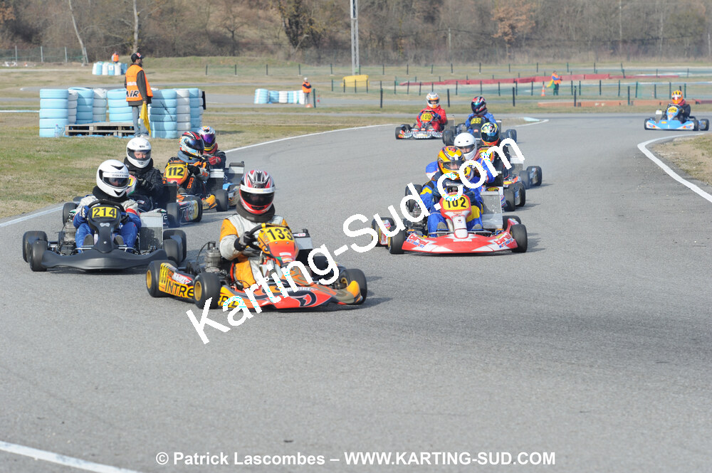 21/02/2010 : 1ère manche du Trophée Vincent Sanchez à Lavelanet (photos Patrick Lascombes) 2010 — karting