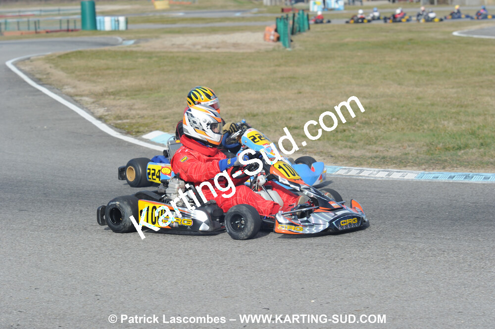 21/02/2010 : 1ère manche du Trophée Vincent Sanchez à Lavelanet (photos Patrick Lascombes) 2010 — karting