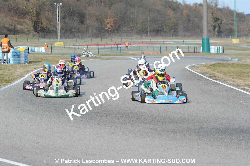 21/02/2010 : 1ère manche du Trophée Vincent Sanchez à Lavelanet (photos Patrick Lascombes) 2010 — karting