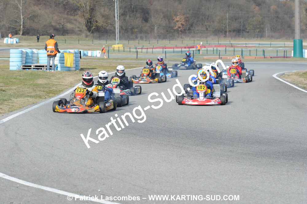 21/02/2010 : 1ère manche du Trophée Vincent Sanchez à Lavelanet (photos Patrick Lascombes) 2010 — karting
