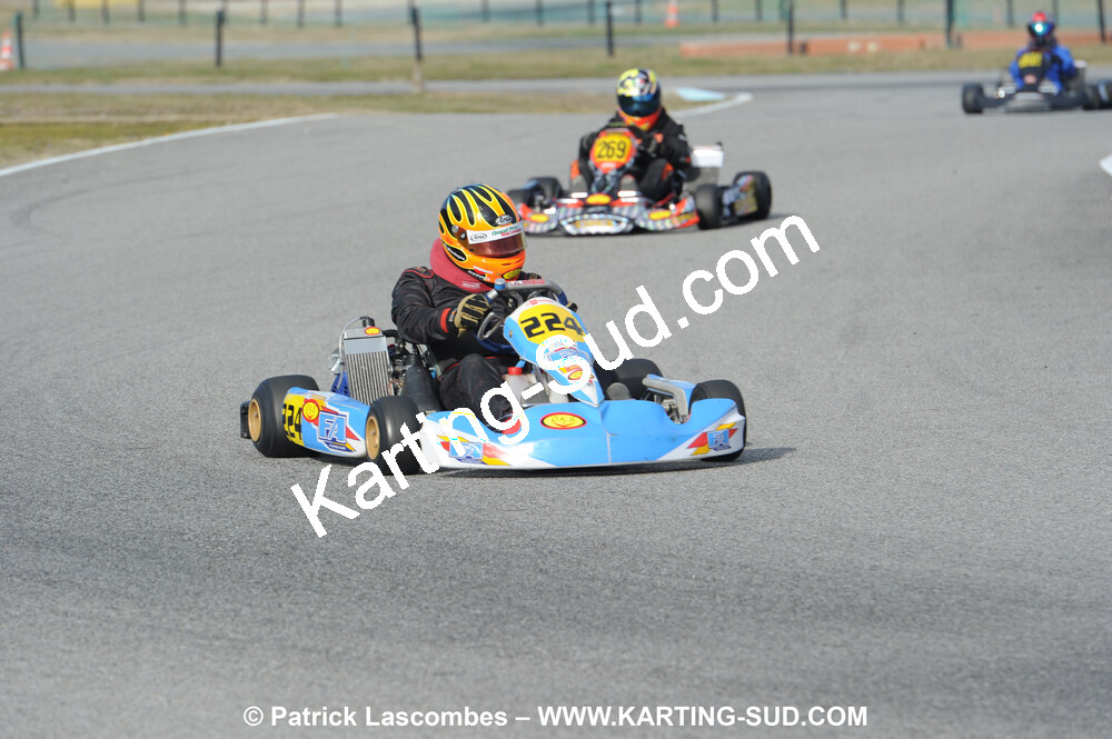 21/02/2010 : 1ère manche du Trophée Vincent Sanchez à Lavelanet (photos Patrick Lascombes) 2010 — karting